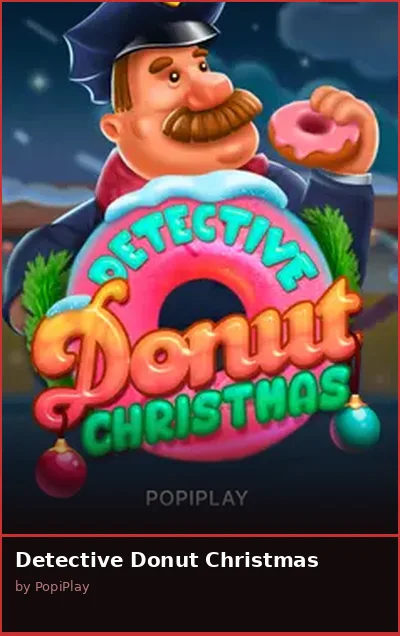 Detective Donut Christmas slot