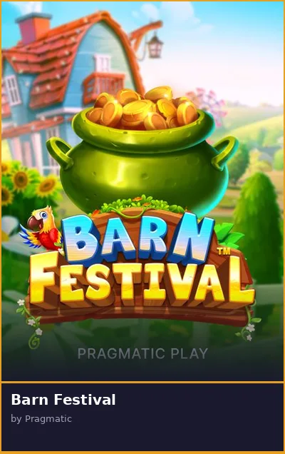 Barn Festival slot