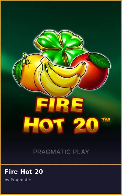 Fire Hot 20 slot
