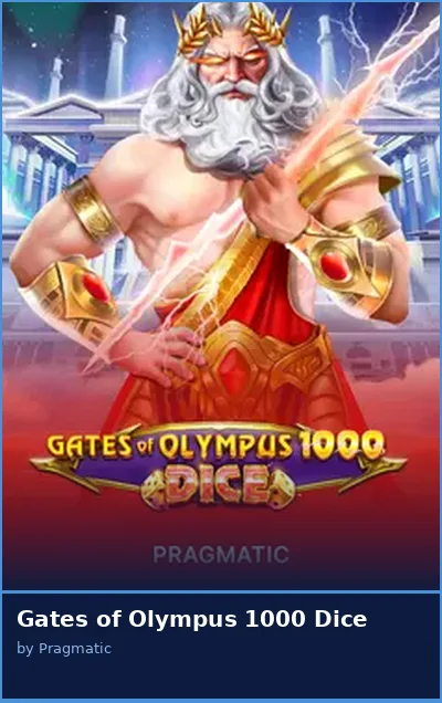 Gates of Olympus 1000 Dice slot