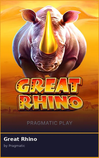 Great Rhino slot