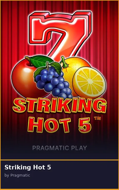 Striking Hot 5 slot