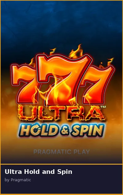 Ultra Hold and Spin slot