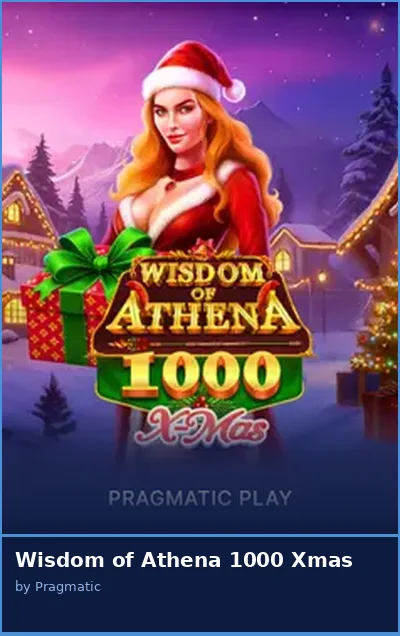 Wisdom of Athena 1000 Xmas slot