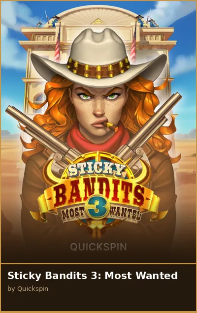 Sticky Bandits 3  Most Wanted slot