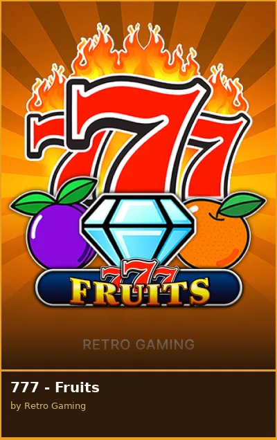 777 - Fruits slot