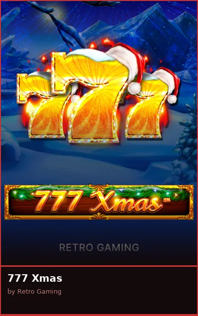777 Xmas slot