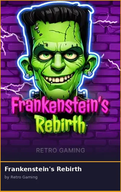 Frankenstein s Rebirth slot