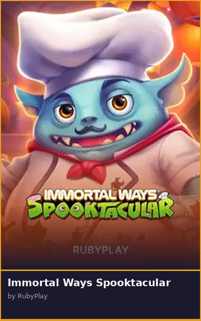 Immortal Ways Spooktacular slot