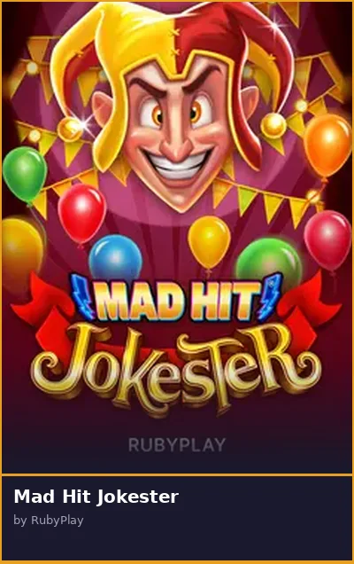 Mad Hit Jokester slot
