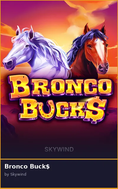 Bronco Buck slot