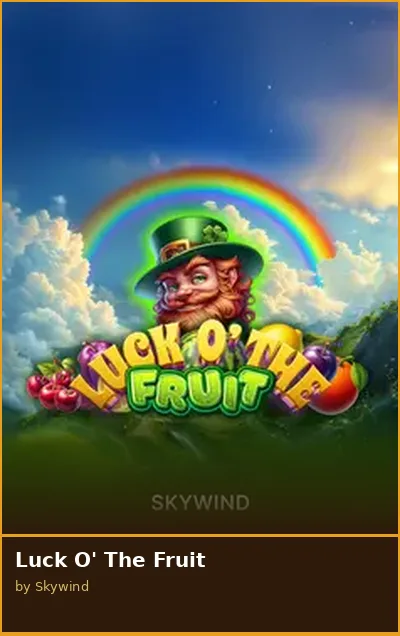 Luck O  The Fruit slot