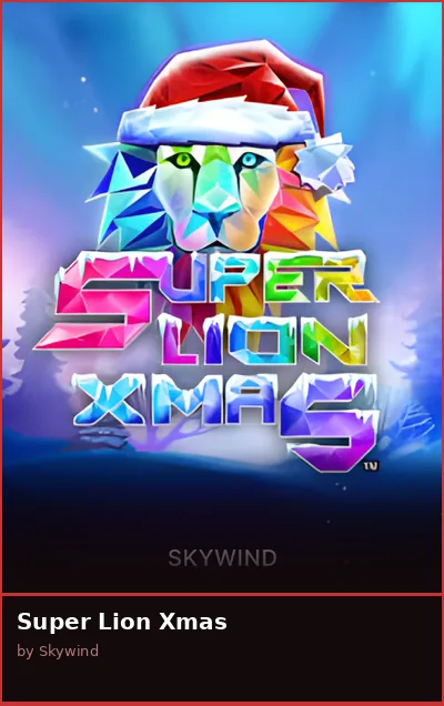 Super Lion Xmas slot