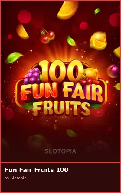 Fun Fair Fruits 100 slot
