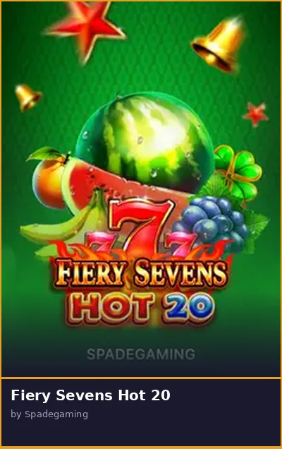 Fiery Sevens Hot 20 slot