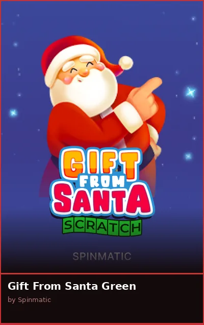 Gift From Santa Green slot