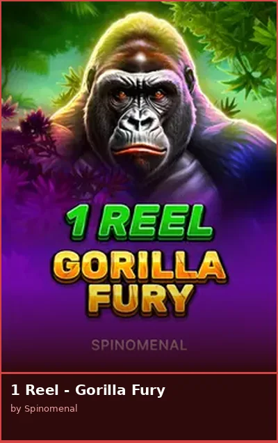 1 Reel - Gorilla Fury slot