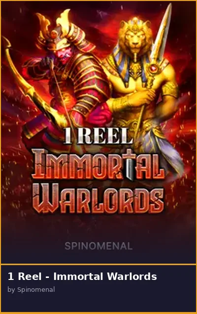 1 Reel - Immortal Warlords slot