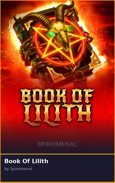 Book Of Lilith slot