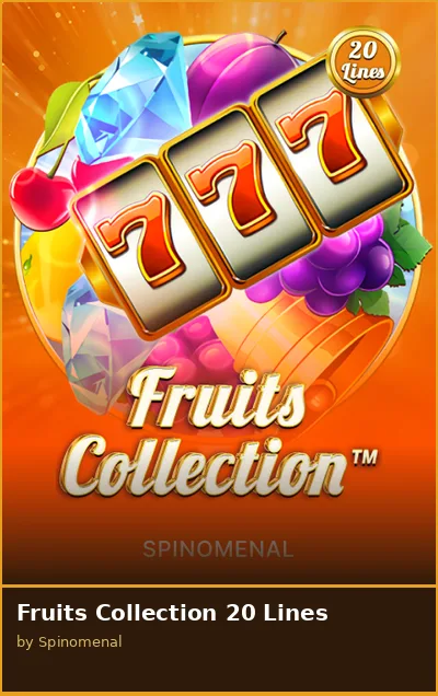 Fruits Collection 20 Lines slot
