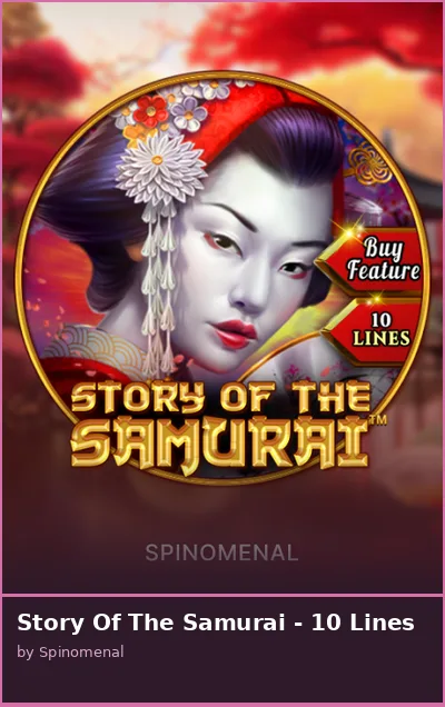 Story Of The Samurai - 10 Lines slot