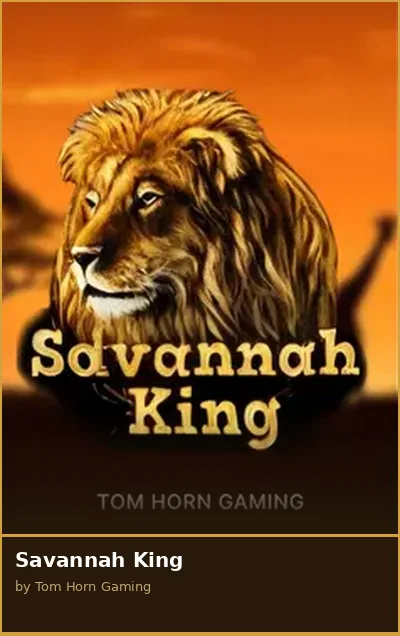 Savannah King slot