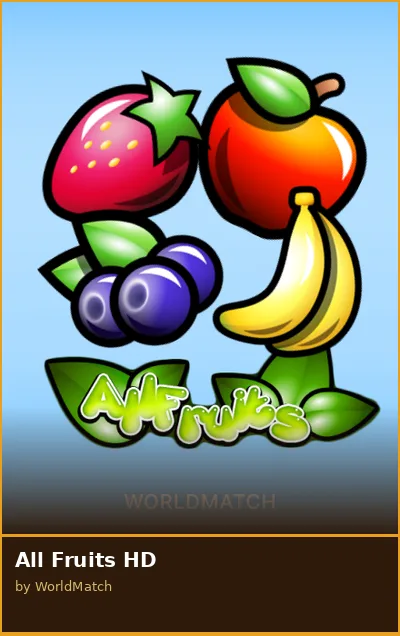 All Fruits HD slot