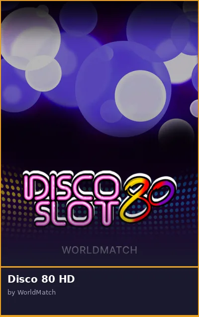 Disco 80 HD slot