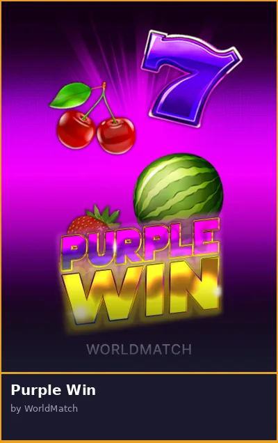Purple Win slot