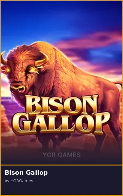 Bison Gallop slot