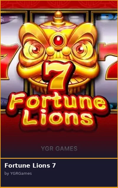 Fortune Lions 7 slot