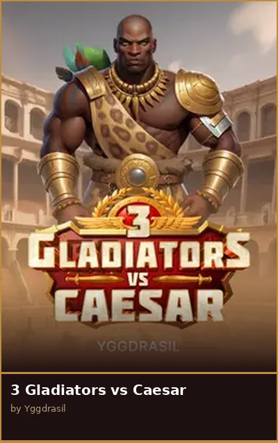 3 Gladiators vs Caesar slot