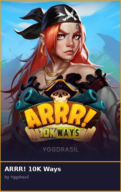 ARRR  10K Ways slot
