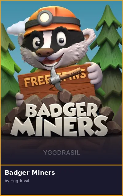 Badger Miners slot