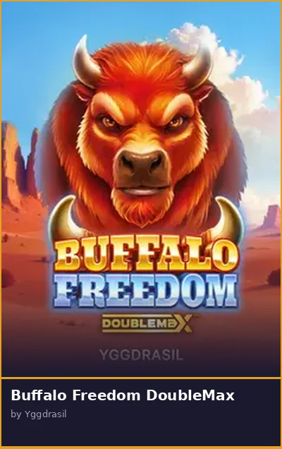 Buffalo Freedom DoubleMax slot
