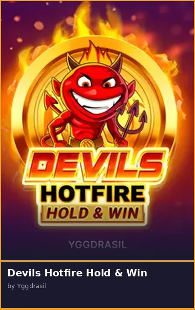 Devils Hotfire Hold   Win slot
