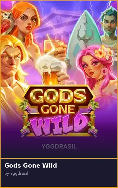 Gods Gone Wild slot