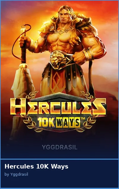 Hercules 10K Ways slot