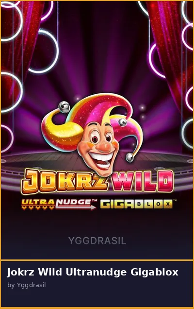 Jokrz Wild Ultranudge Gigablox slot