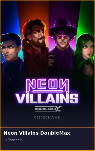 Neon Villains DoubleMax slot