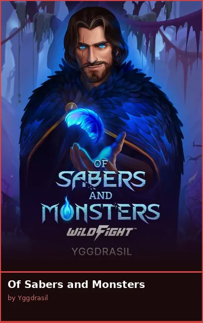 Of Sabers and Monsters slot