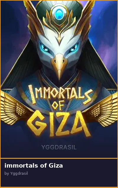 immortals of Giza slot