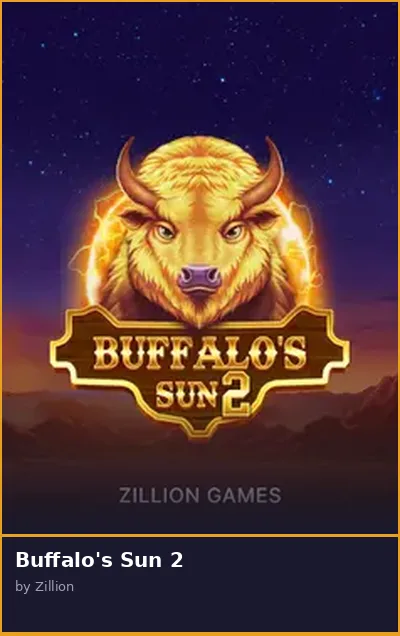 Buffalo s Sun 2 slot