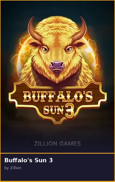 Buffalo s Sun 3 slot