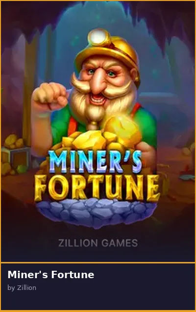 Miner s Fortune slot