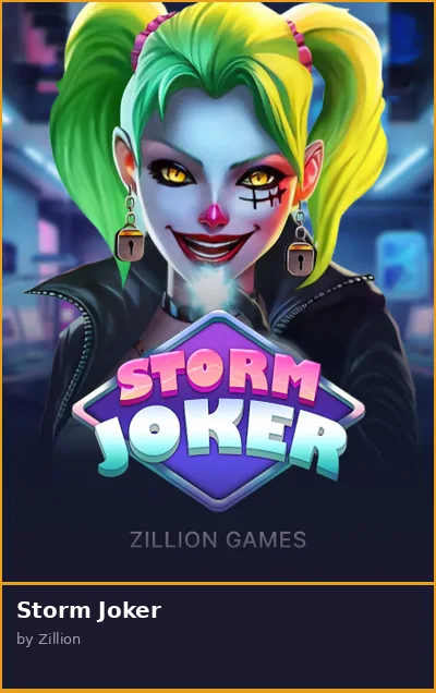 Storm Joker slot